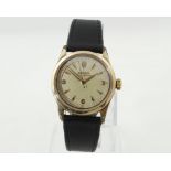 ROLEX - A 1950's Automatic ROLEX Oyster Perpetual gold-plated gents wristwatch,