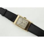 A 1950's 9ct LIMIT gents wristwatch, H/M Birmingham 1959, working manual-wind 15 jewel movement,