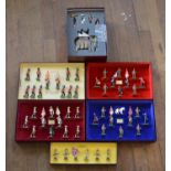 Six Britains toy soldier sets: The 22nd Chesire Regiment; 27th Punjab (Rawalpindi);