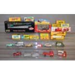 Ten unboxed diecast models including six from the Spot-On range, U.D.