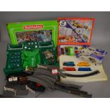 A mixed lot of toys including a boxed Meccano set,