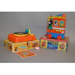 Two boxed 'Mickey Mouse' related battery operated toys,