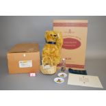 Two Steiff Club Edition bears: 420108 1997 Picnic Bear, ltd.ed.