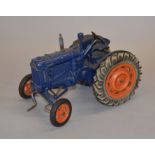 An unboxed Chad Valley diecast large scale model of a Fordson Major Tractor,