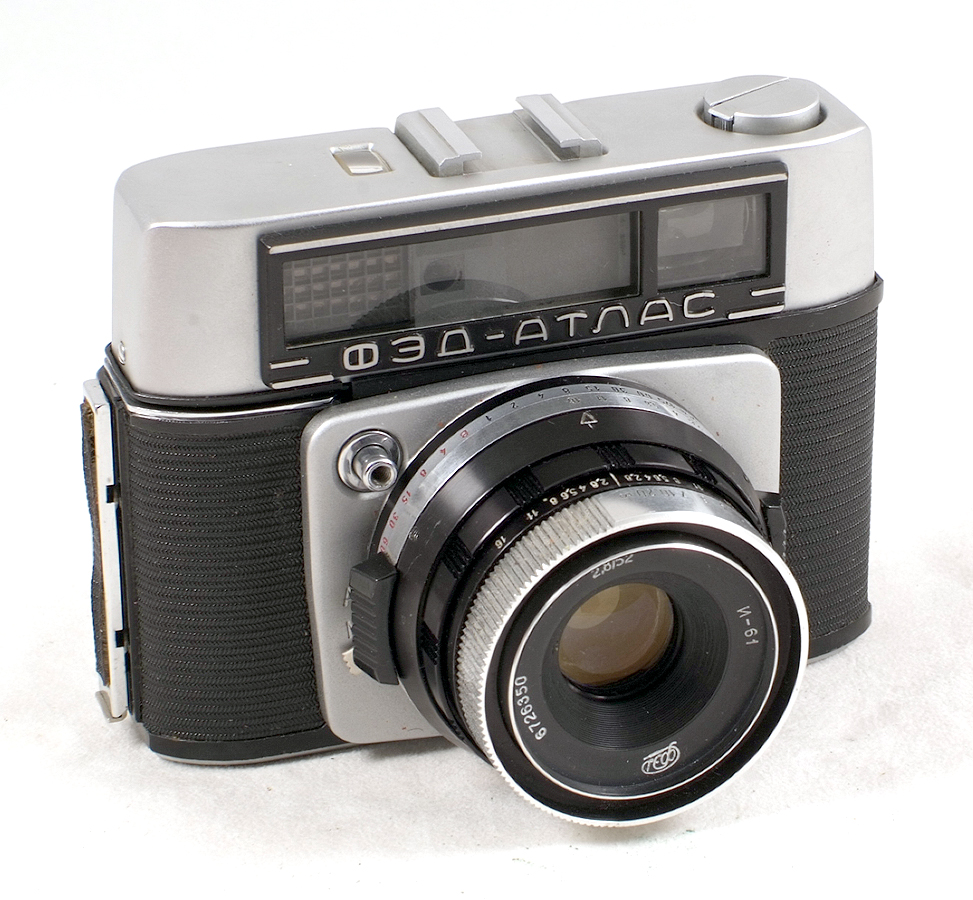 FED-ATLAS Full (not Half) Frame Camera. 1967 version with self timer. - Image 2 of 2