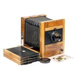 RARE Soviet FK 18x24cm (9 1/2" x 7") Plate Camera Outfit. (condition 4F). With I-37 f4.