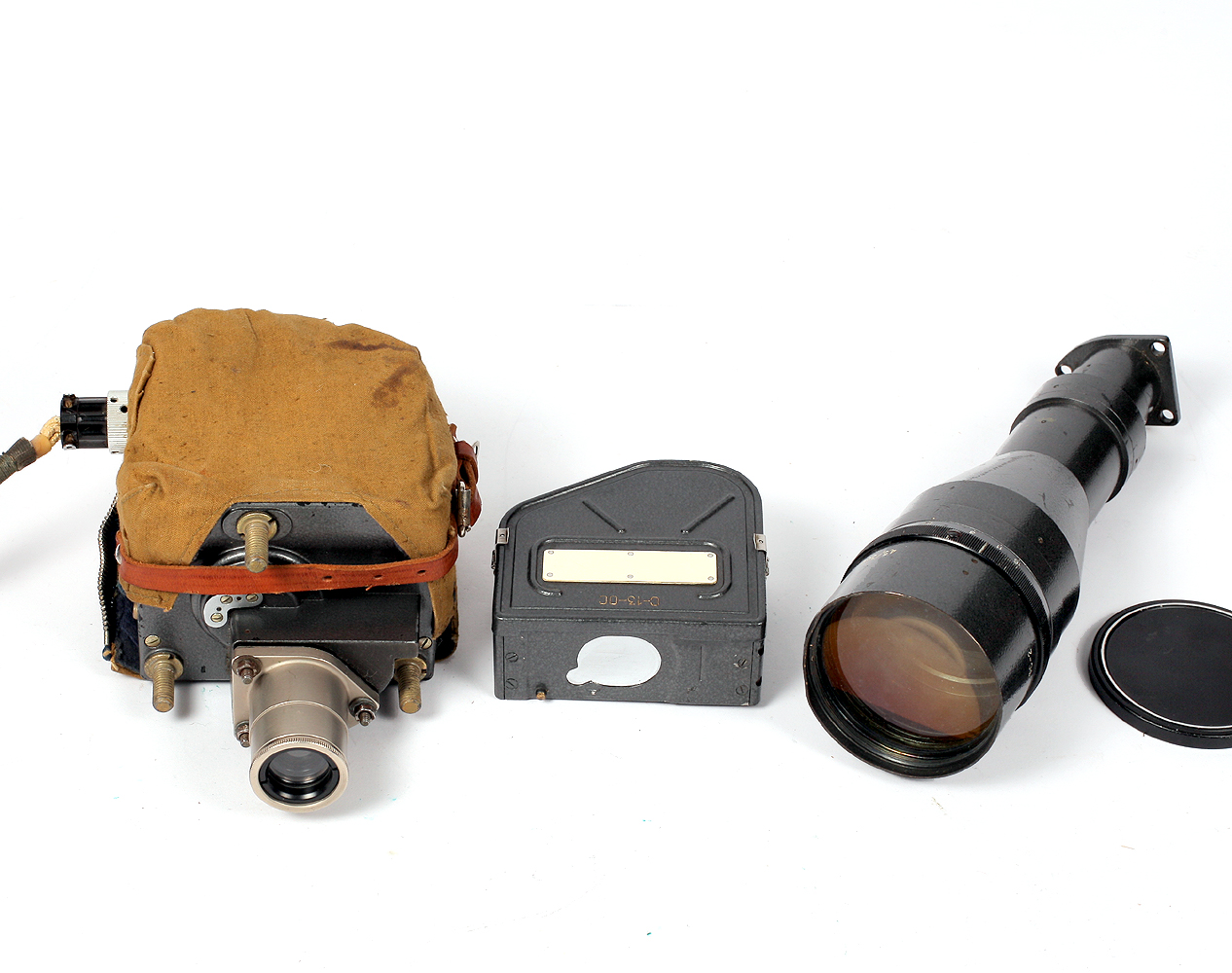 Cold War Era Soviet Aerial Camera, with 2 Lenses. - Image 6 of 6