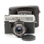 SOKOL-2 AUTOMAT Rangefinder Camera. (condition 5F) with INDUSTAR-70 f2.8 50mm lens, cap & case.