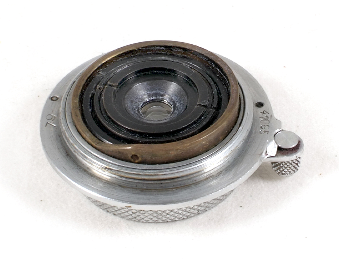 Pre-War FED f4,5 28mm L39 Lens. (Leica screw mount) with front cap & case. - Image 2 of 2