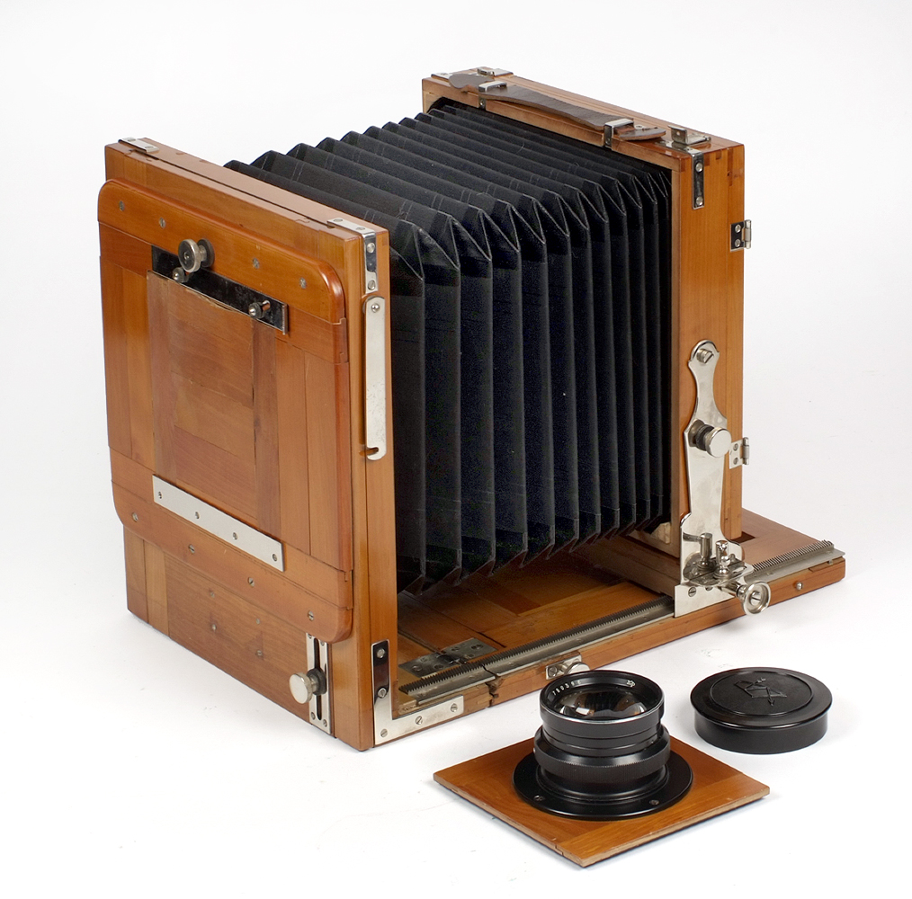 RARE Soviet FK 13x18cm (7"x5") Plate Camera Outfit. (condition 4F) With I-51 f4. - Image 2 of 4