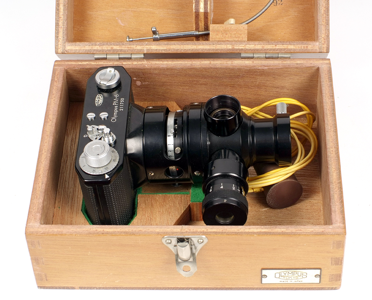 Classic Collection inc Olympus PM6 Microscope Camera. Shutter fires with cable release. - Image 2 of 4