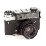 Uncommon Soviet KIEV 5 35mm Camera. Completely new design, complete with rare HELIOS-94 1.