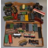 O gauge. Good quantity of Hornby and other locomotives and rolling stock.