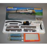 OO gauge. Hornby R696 Intercity 225 Train Set, boxed.