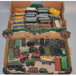 O gauge. A good quantity of Hornby rolling stock and tenders. Unboxed, P-F. (approx.