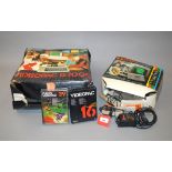 Vintage gaming: Philips Videopac G7000; Binatone Game Mk6. Both boxed.