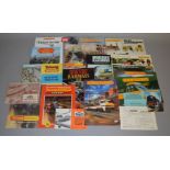 Quantity of Hornby and Triang catalogues and instruction leaflets.