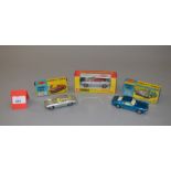 Three boxed Corgi Toys, 264 Oldsmobile Tornado,