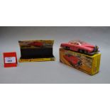 A boxed Dinky Toys 100 Lady Penelope's FAB1 in pink with plated finish interior with Parker and