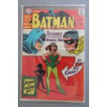 Batman DC comic no 181 - The first appearance of Poison Ivy from June 1966 with art by Infantino