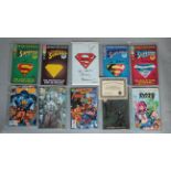10 signed comics including Superman in Return of Superman Collection set of 5 comics signed by Jon