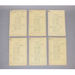 Doctor Who (Dr Who) full set of 6 original camera scripts from the missing 1968 Dr Who episode -