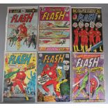 6 The Flash DC Comics Nos 158, 182, 192, 217, 223, & 239,