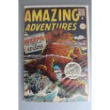 Amazing Adventures No 6 Marvel comic from 1961 featuring art by Jack Kirby & Steve Ditko.