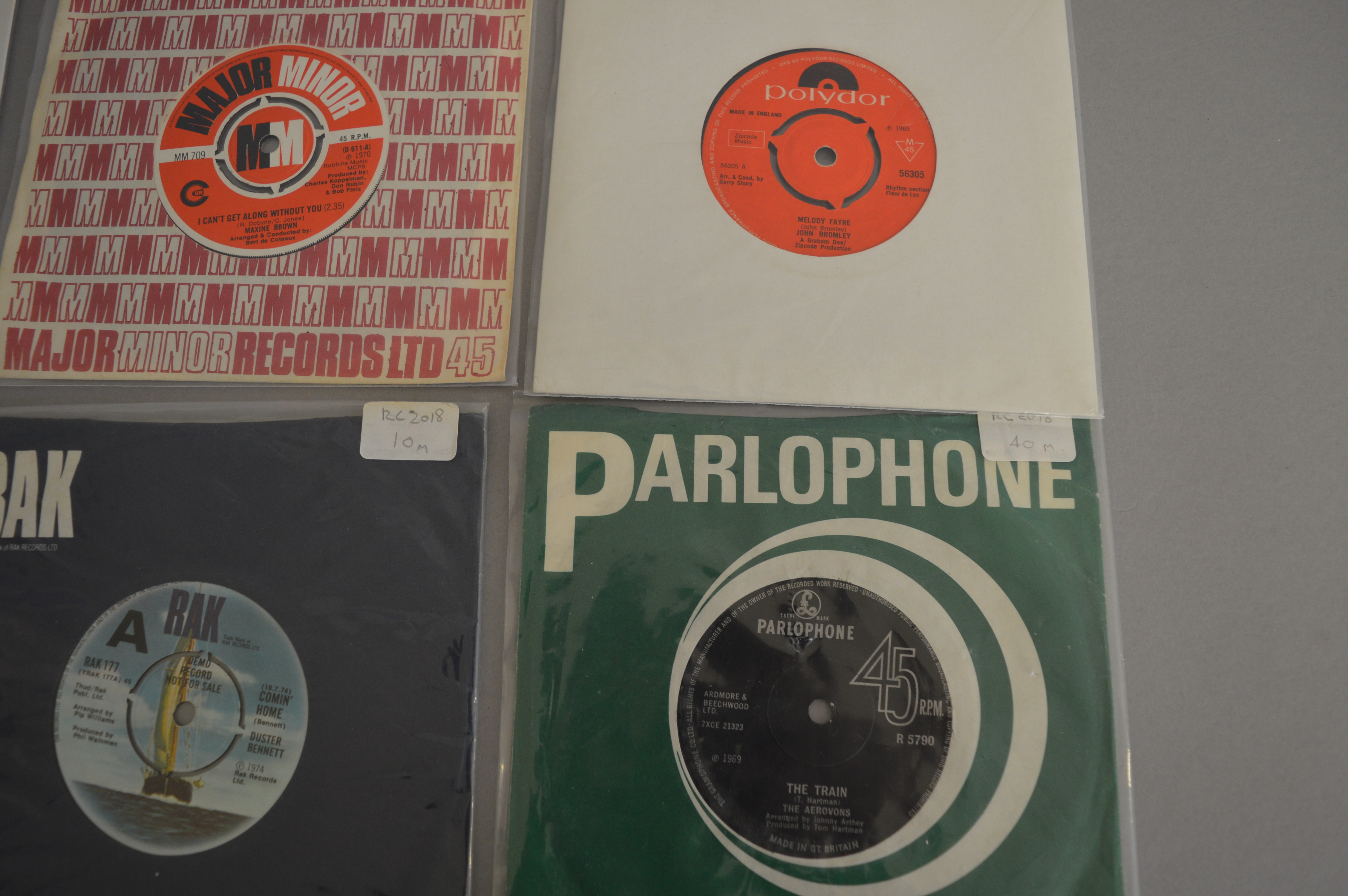 Collection of 20 rare 7 inch singles including demos mostly in original sleeves including John - Image 3 of 3