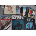 Vinyl records including box sets for the Beatles, Beach Boys, Abba, Petula Clark,