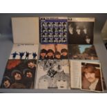 The Beatles LP's including- The White Album No 0251111, Help! mono PMC1255, Rubber Soul PMC1267,