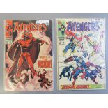 Avengers No 57 Marvel comic (1968) featuring the first appearance of The Vision with cover art by