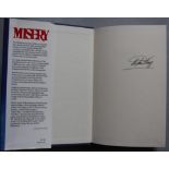 Stephen King First Edition signed "Misery" hard back novel from 1987.