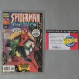 Stan Lee signed Spider-man Chapter One Marvel comic No 1 with COA in Excellent condition,