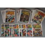 53 Planet of the Apes UK Marvel comics from the 1970s from No 3 to No 116 with gaps all VG to EX