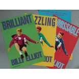 A large collection of mainly rolled cinema posters including three Billy Elliot British double