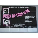 Prick Up Your Ears British Quad Film Poster 30"x40".
