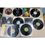 Six vinyl LP records in very good condition including Duane & Greg Allman, 33 - 301,