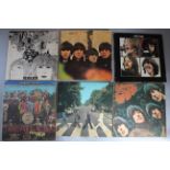 7 Beatles LP's including Beatles for Sale, Rubber Soul, Revolver, Sgt.