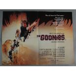 The Goonies (1985) Original British Quad Film Poster.