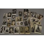 Collection of signed vintage photographs for Stars of Stage and Screen including- George Formby,