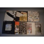 Led Zeppelin LP Vinyl Records including- SD8216, II K40037, III K50002 stereo, K50008,