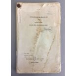 Doctor Who (Dr Who) Original Script as used and owned by William Hartnell, the first Doctor,
