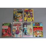 DC comics inc The Flash nos 163, 165, 166 & 169 plus Hawkman nos 5 & 11 introducing Shrike.