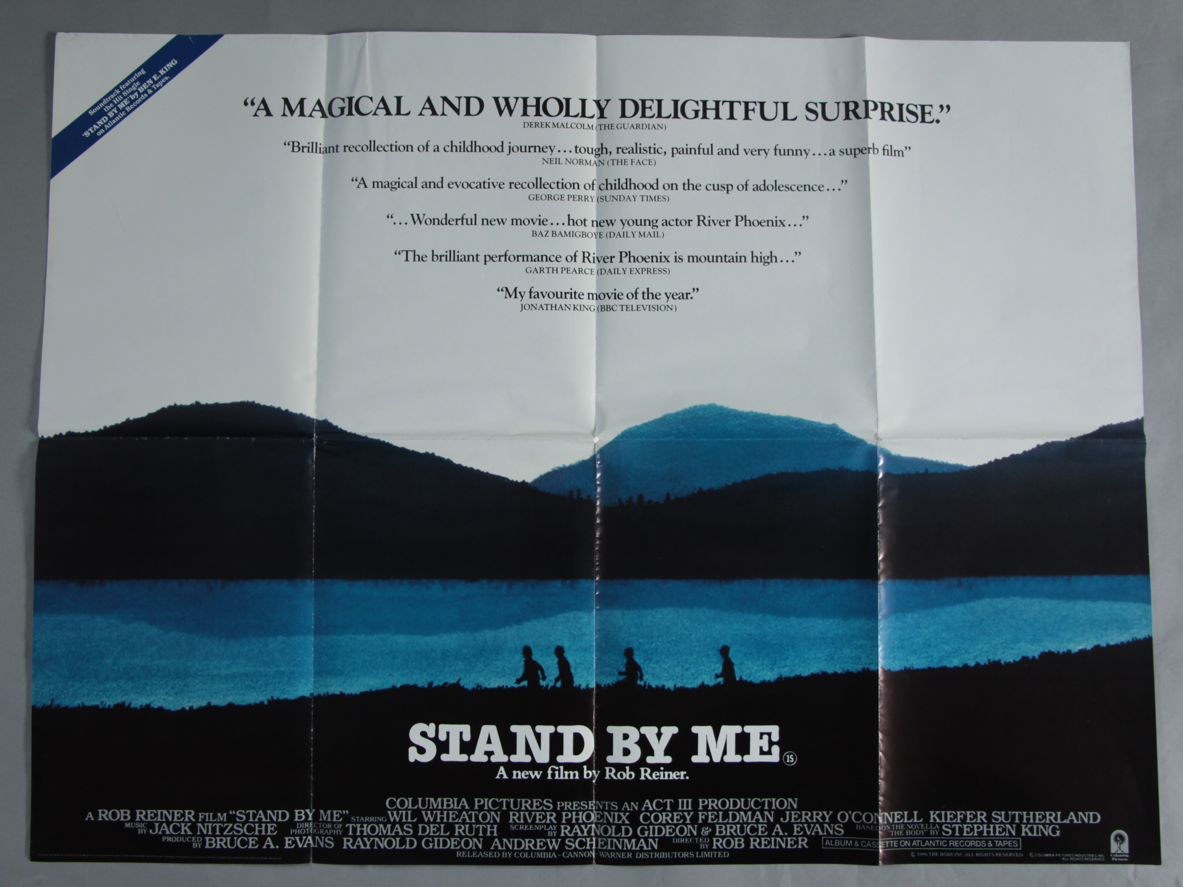 30 British Quad Film Posters mainly from 1980's including- Teen Wolf, Pretty in Pink, Stand by Me, - Image 4 of 5