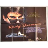 38 British Quad Film Posters from the 1980's including- Pretty in Pink, Risky Business, Cocoon,