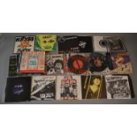 38 Punk 7" singles including- The Sex Pistols, The Clash, The Dead Kennedys, The Cramps,