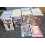 4 boxes of Spider-man comics inc Marvel Spider-man no 1 (gold cover),