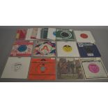 Collection of 20 7 inch singles including demos mostly with original sleeves including Fleetwood