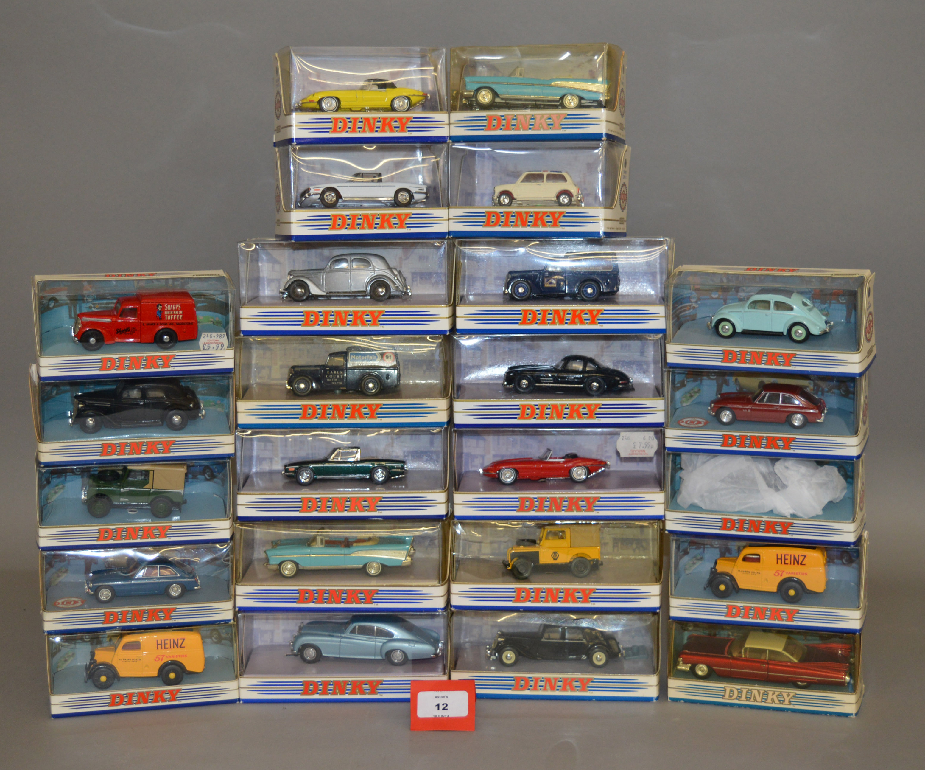 20 x Matchbox Dinky diecast models. Boxed, but have been opened. G-E.